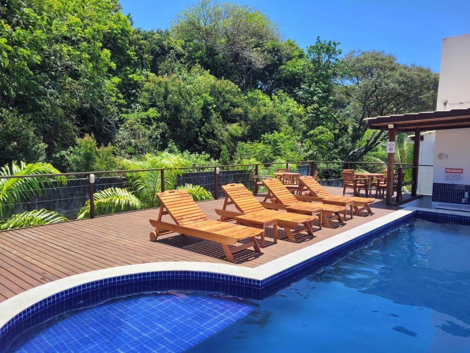 Morro Apartment Vista Mar Morro de São Paulo Dış mekan fotoğraf